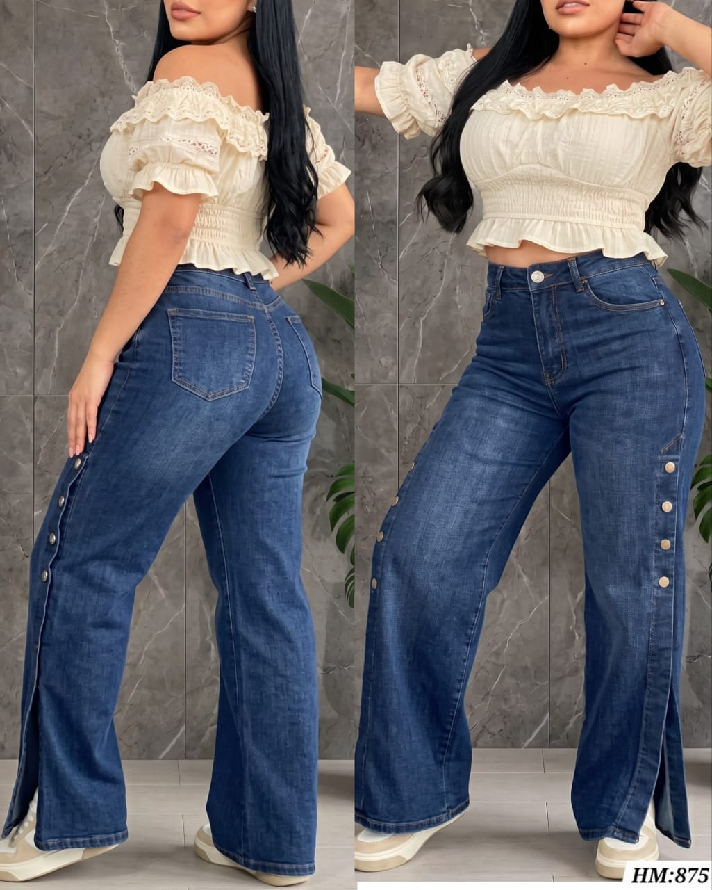 Pantalón de botones
