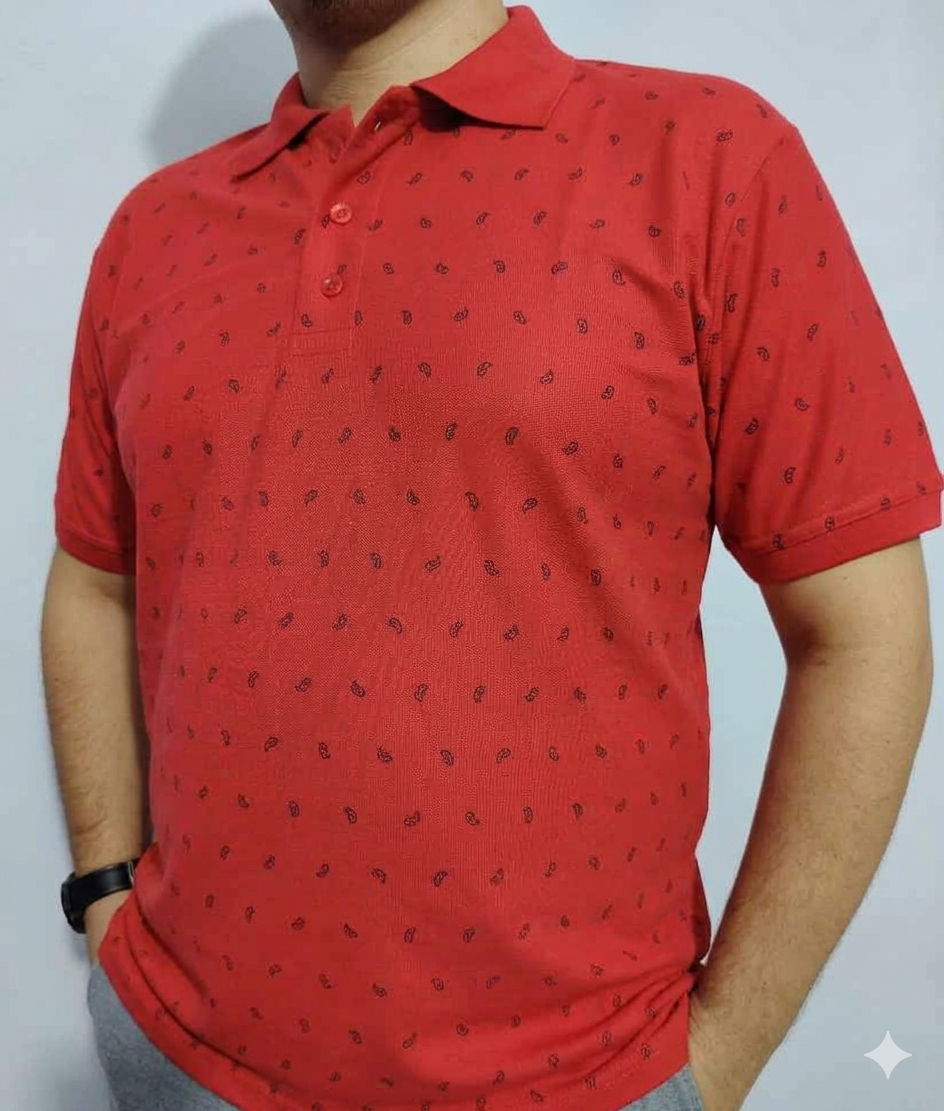 Chemise Roja de Caballero (L) 
