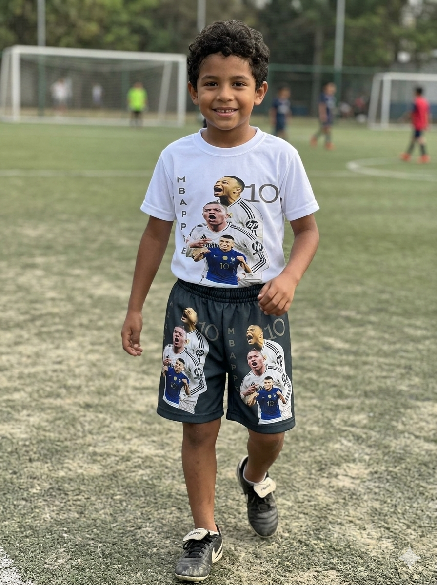 Cojunto de niño estampado (10-12)